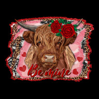 Be Mine Highland Cow Heavy Core Tee | Teevron
