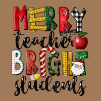 Merry Teacher Bright Students Christmas Classic Tee | Teevron