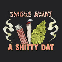 Smoke Away A Sh Tty Day Vintage Tee | Teevron
