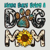 Kinda Busy Being A Dog Mom Zipper Hoodie | Teevron