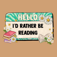 Hello Id Rather Be Reading Vintage Tee | Teevron