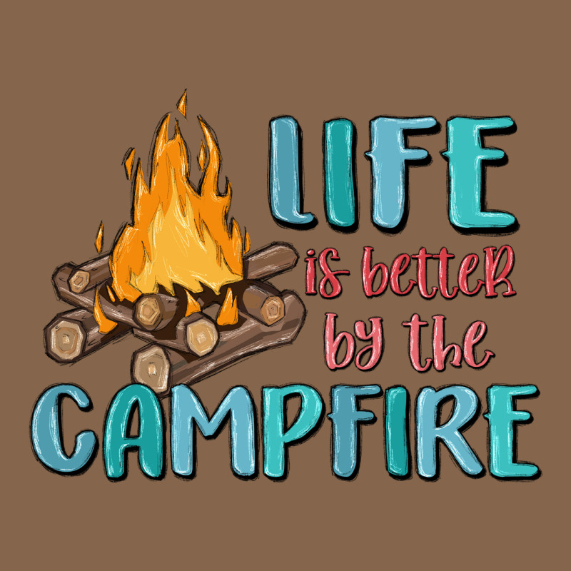 Life Is Better By The Campfire Premium Tee by MaliasSmallBusiness | Teevron