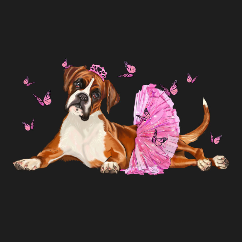 Boxer Dog With Tutu Classic Tee by LillyAllenDesigns | Teevron