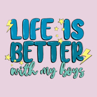 Life Is Better With My Boys Ladies Tee | Teevron