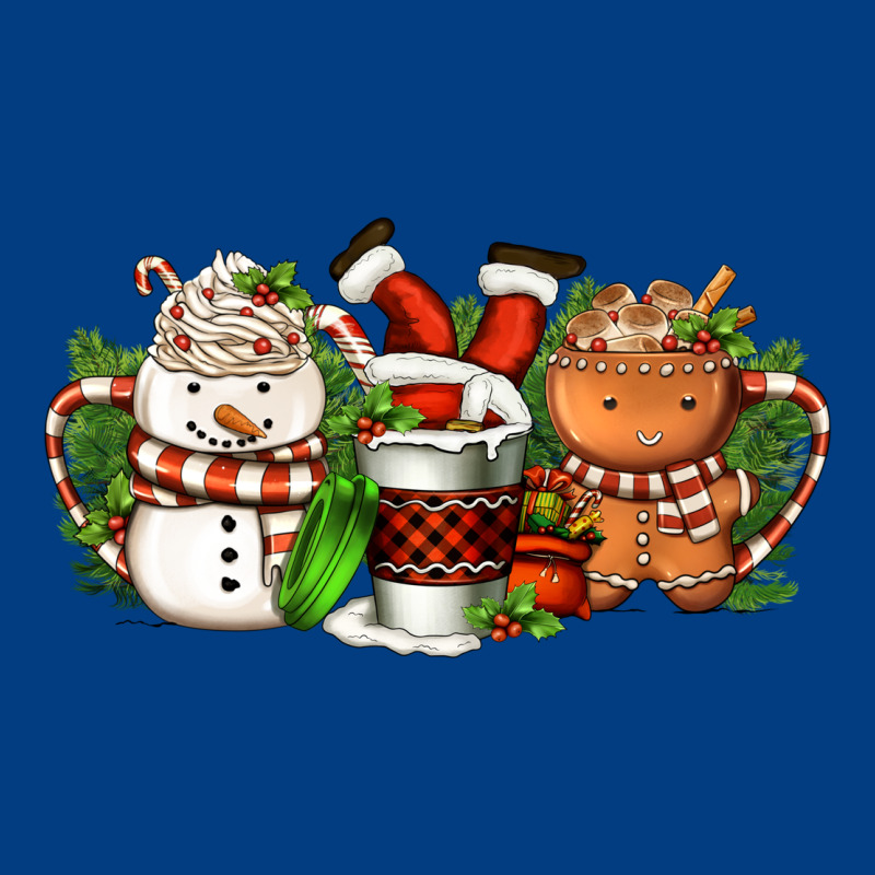 Christmas Coffee Cups Premium Sweatshirt by FaDigitalArtStudio | Teevron