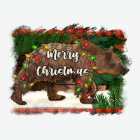 Merry Christmas Bear Urban Heavy Tee | Teevron