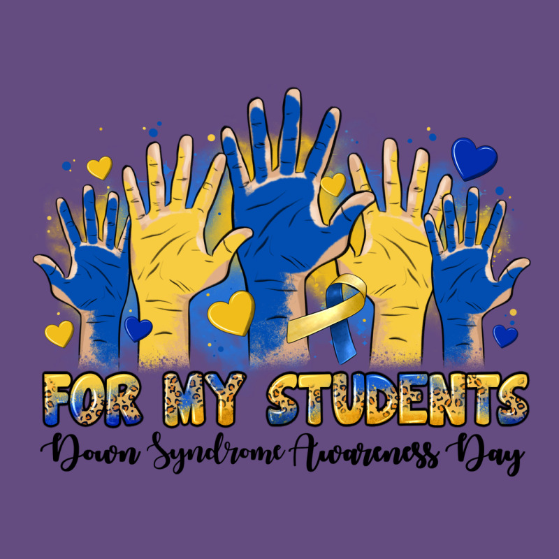 For My Students Down Syndrome Awareness Day Vintage Hoodie by Artiststas | Teevron