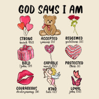 God Says I Am Valentine's Day Premium Tee | Teevron