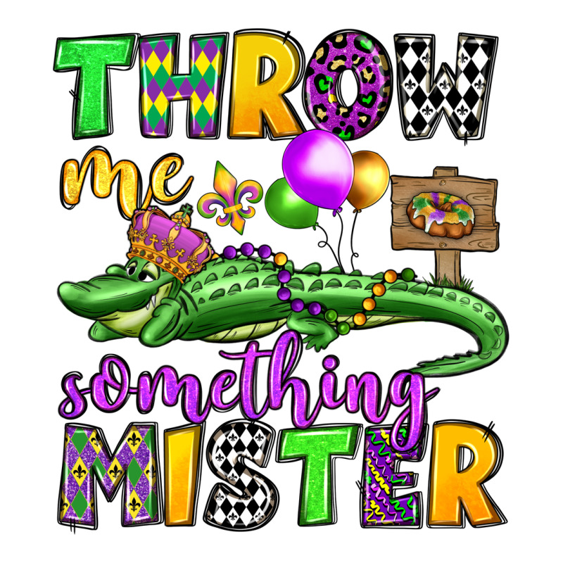 Throw Me Something Mister Mardi Gras Olivia Zipper Hoodie by OliviaCreatesArt | Teevron