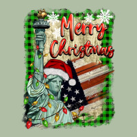 Merry Christmas  Statue Of Liberty Urban Heavy Tee | Teevron