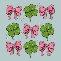 Coquette Bow Clover St. Patrick's Day Heavy Core Tee | Teevron