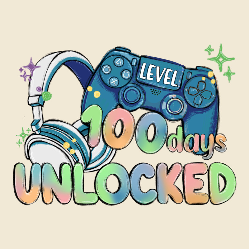 Level 100 Days Unlocked Ladies Tee by MaliasSmallBusiness | Teevron