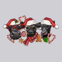 Christmas Black Angus Cows Classic Tee | Teevron