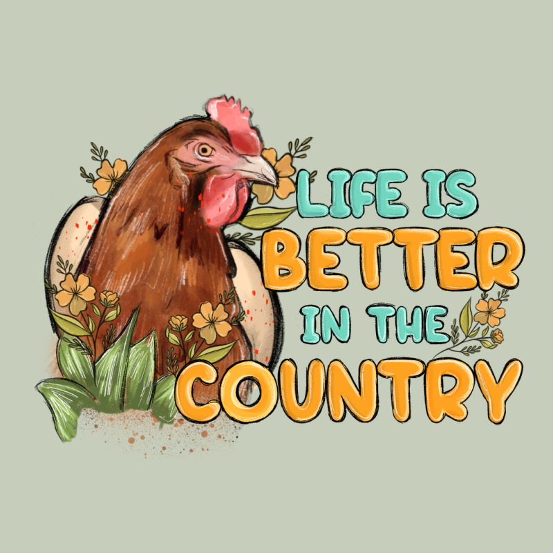 Life Is Better In The Country Ladies Tee by MaliasSmallBusiness | Teevron
