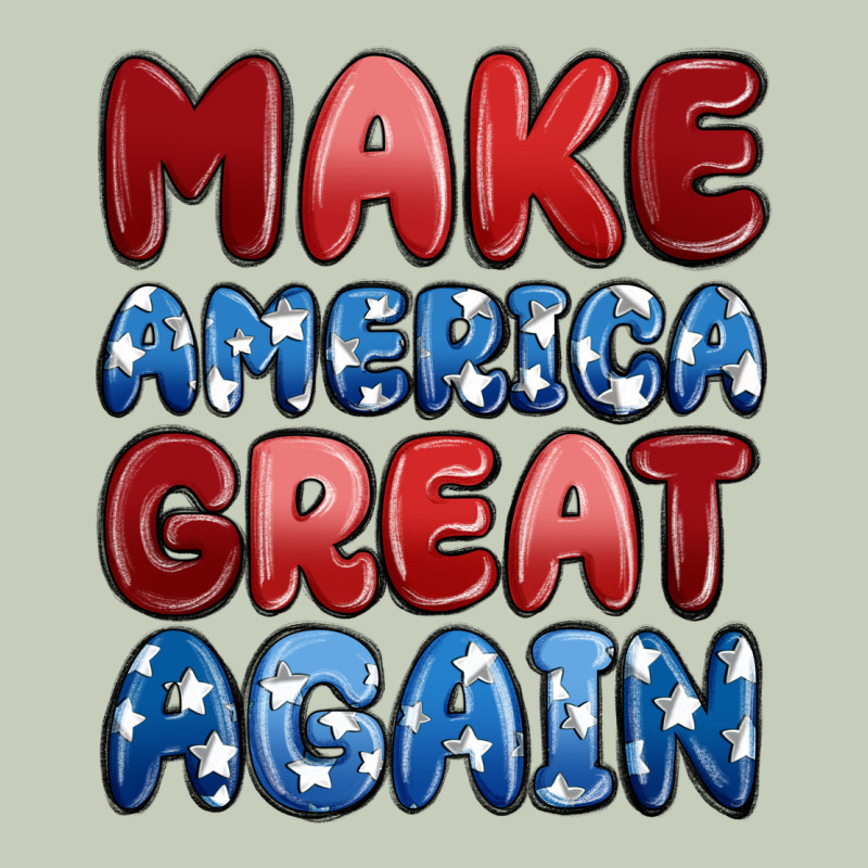 Make America Great Again Ladies Tee by MaliasSmallBusiness | Teevron