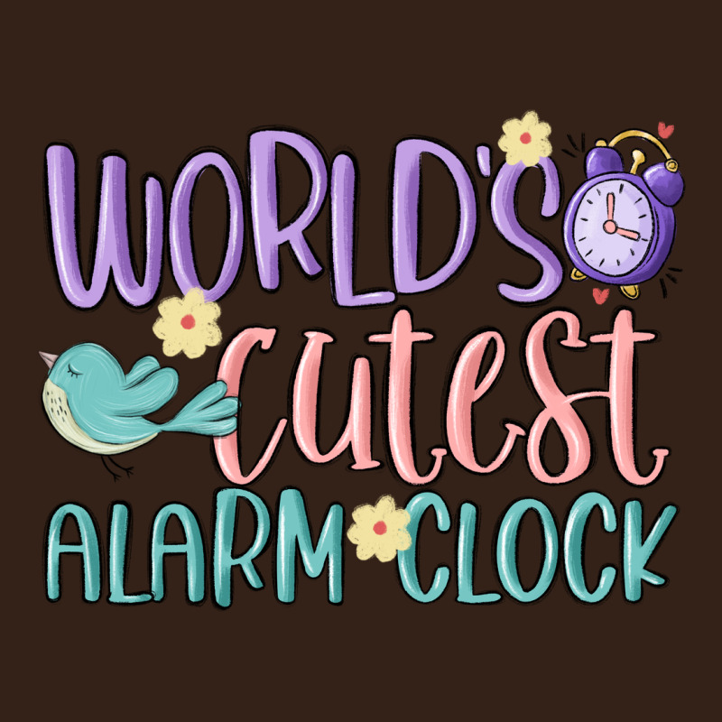 World's Cutest Alarm Clock Heavy Core Tee by MaliasSmallBusiness | Teevron