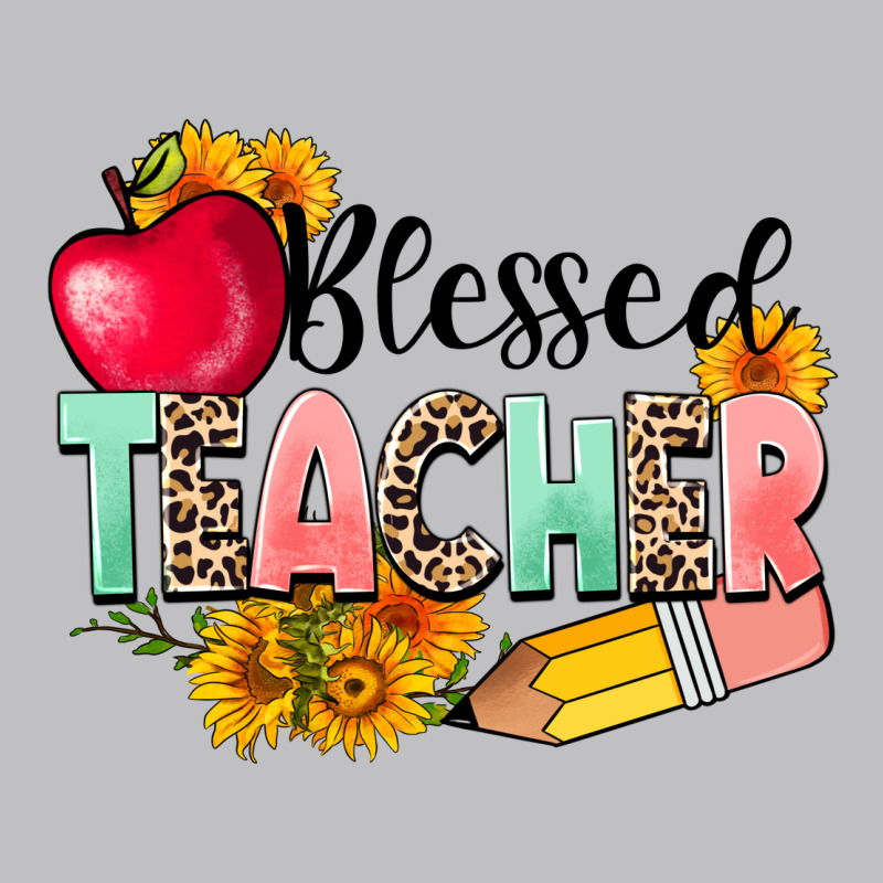 Blessed Teacher Long Sleeve Tee by NancyCooperArtShop | Teevron