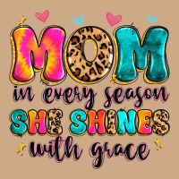 Mom In Every Season She Shines With Grace Vintage Hoodie | Teevron