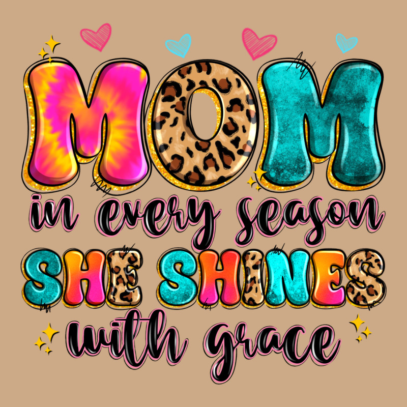 Mom In Every Season She Shines With Grace Vintage Hoodie by Artiststas | Teevron