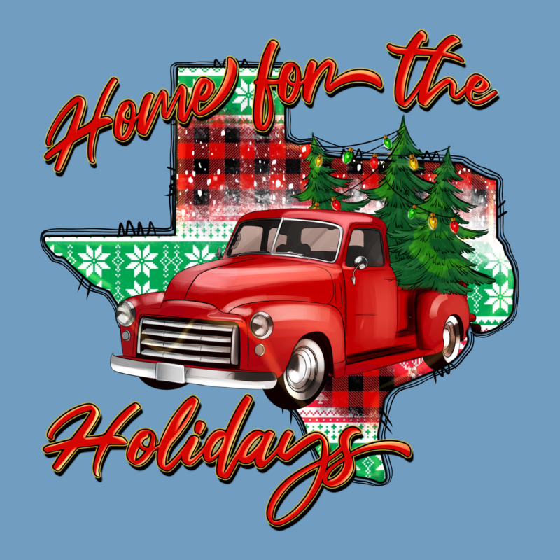Home For The Holidays Texas Urban Heavy Tee by BarkalooDesign | Teevron
