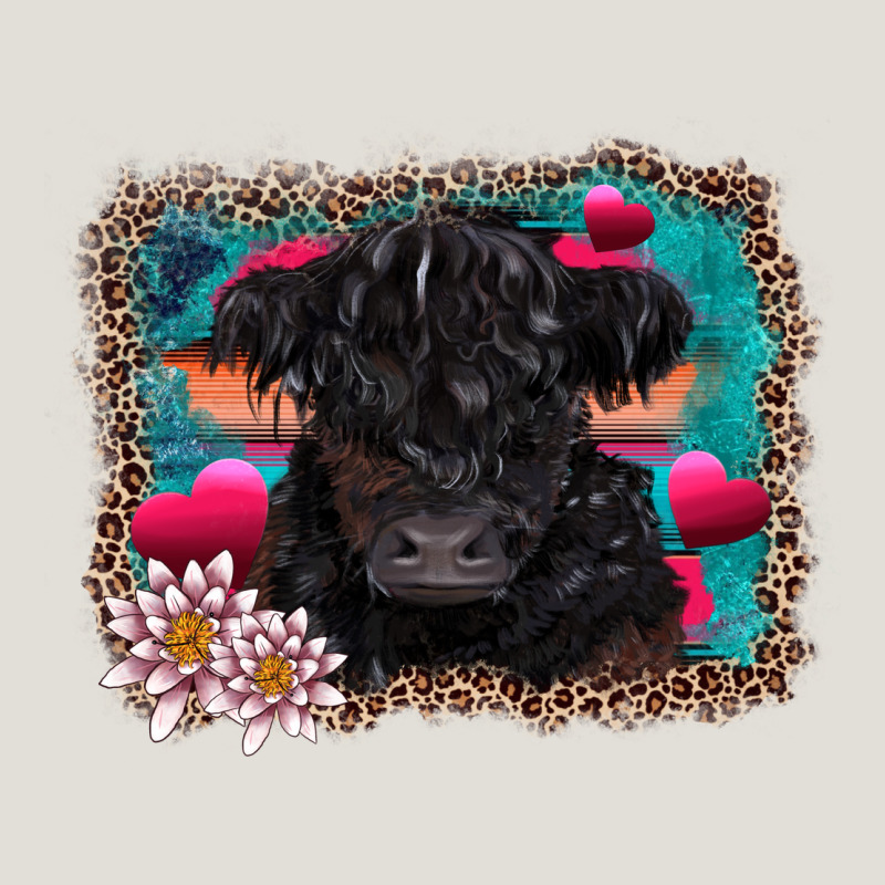 V.d Belted Galloway Cow Heavy Core Tee by AdoDesignShop | Teevron