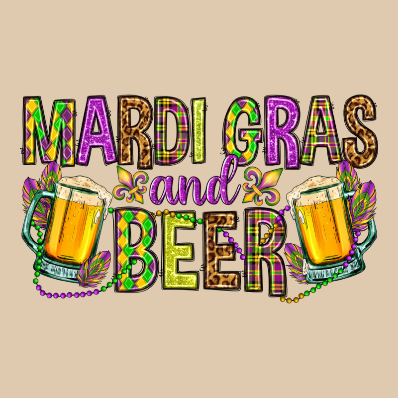 Mardi Gras And Beer Heavyweight Sweatshirt by HowdyJamesFarm | Teevron