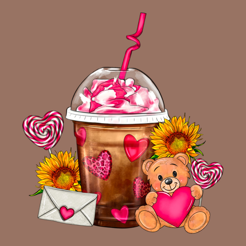 Valentines Day Frappe Coffee Premium Hoodie by FaDigitalArtStudio | Teevron