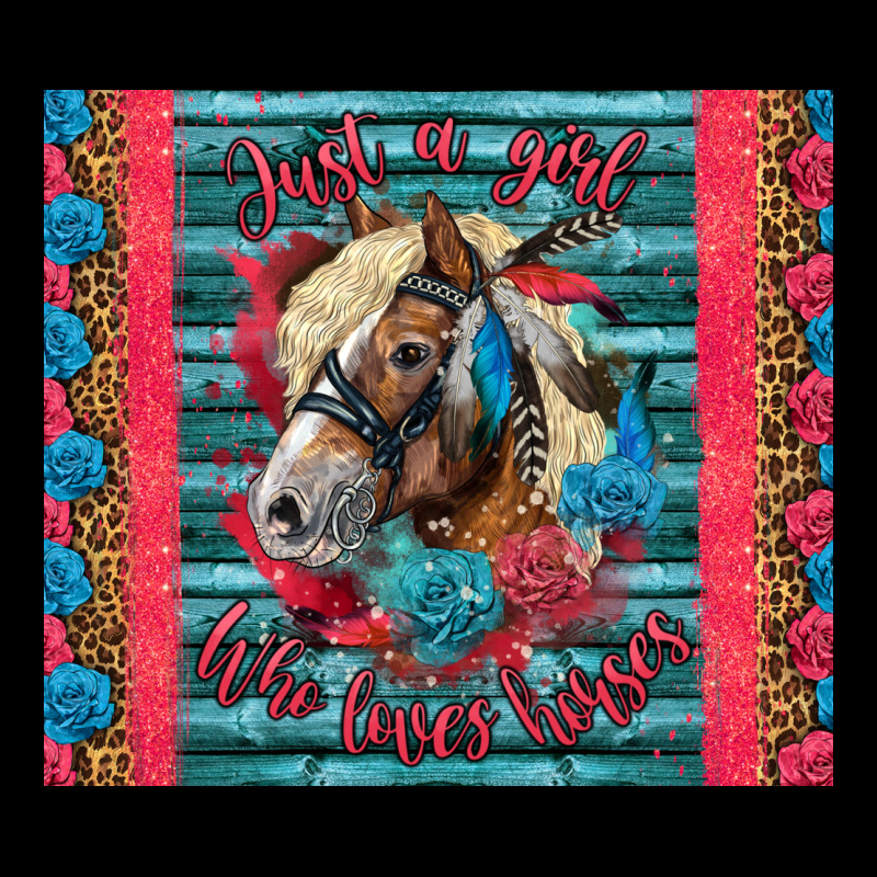 Just A Girl Who Loves Horses Urban Hoodie by LillyAllenDesigns | Teevron