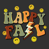 Happy Fall Smiley Face Urban Heavy Tee | Teevron