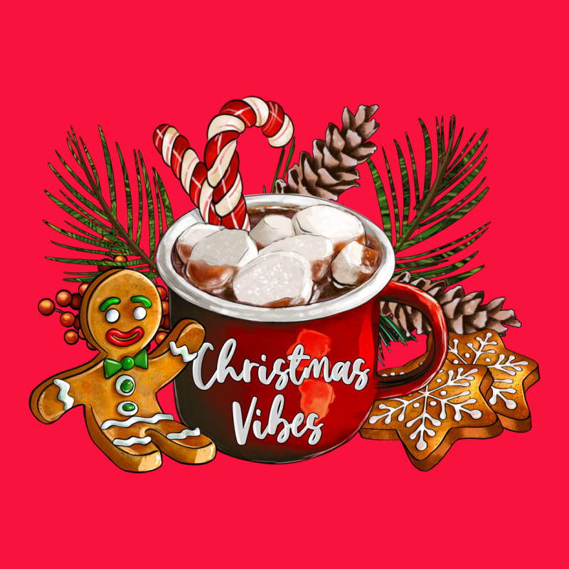 Christmas Vibes Hot Cocoa Classic Tee by LillyAllenDesigns | Teevron