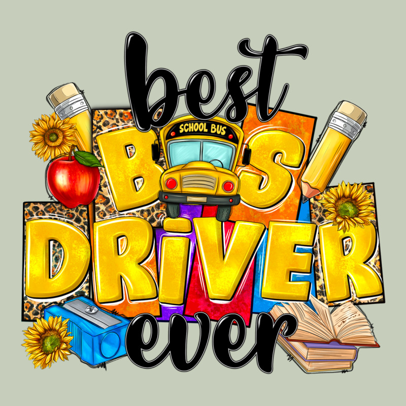 Best Bus Driver Ever Long Sleeve Tee by NancyCooperArtShop | Teevron