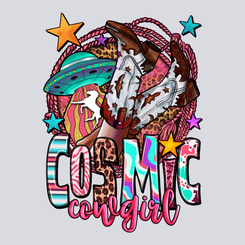 Cosmic Cowgirl Zipper Hoodie by OliviaCreatesArt | Teevron