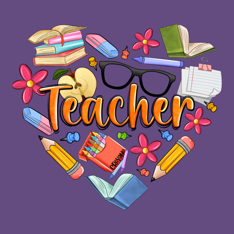 Teacher Heart Vintage Hoodie by Artiststas | Teevron