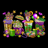 Mardi Gras Coffee Cups Heavyweight Sweatshirt | Teevron
