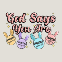 God Says You Are Easter Heavy Core Tee | Teevron