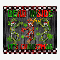 Dead Inside But It's Christmas Dancing Skeletons Urban Heavy Tee | Teevron