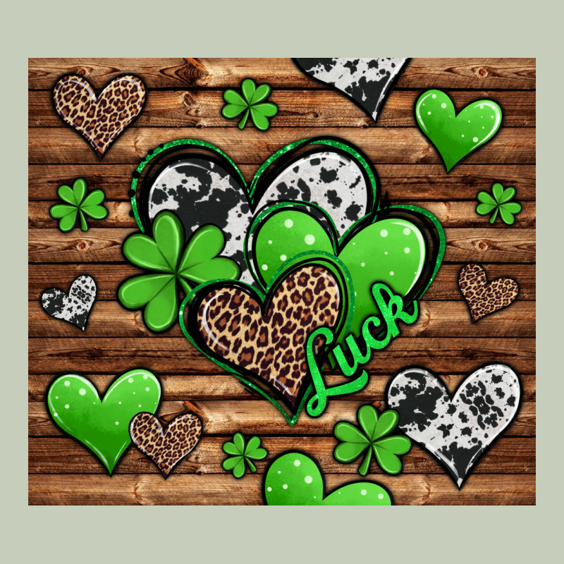 St Patricks Day Hearts Long Sleeve Tee by Jasminsmagicworld | Teevron
