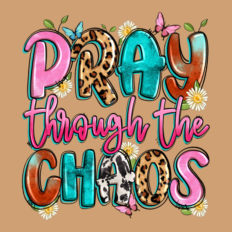 Pray Through The Chaos Vintage Tee by Artiststas | Teevron