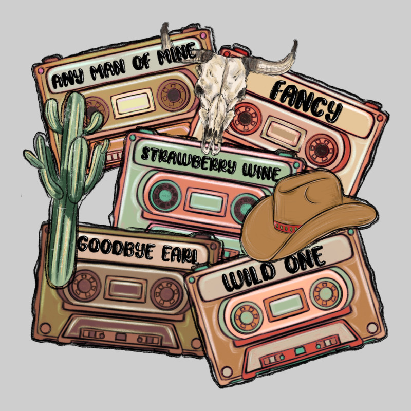 90s Country Cassette Tapes Premium Tee by MaliasSmallBusiness | Teevron