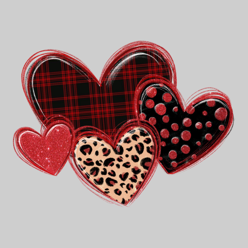 Leopard Hearts Premium Tee by MaliasSmallBusiness | Teevron