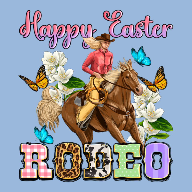 Happy Easter Rodeo Cowgirl Premium Hoodie by OliviaCreatesArt | Teevron