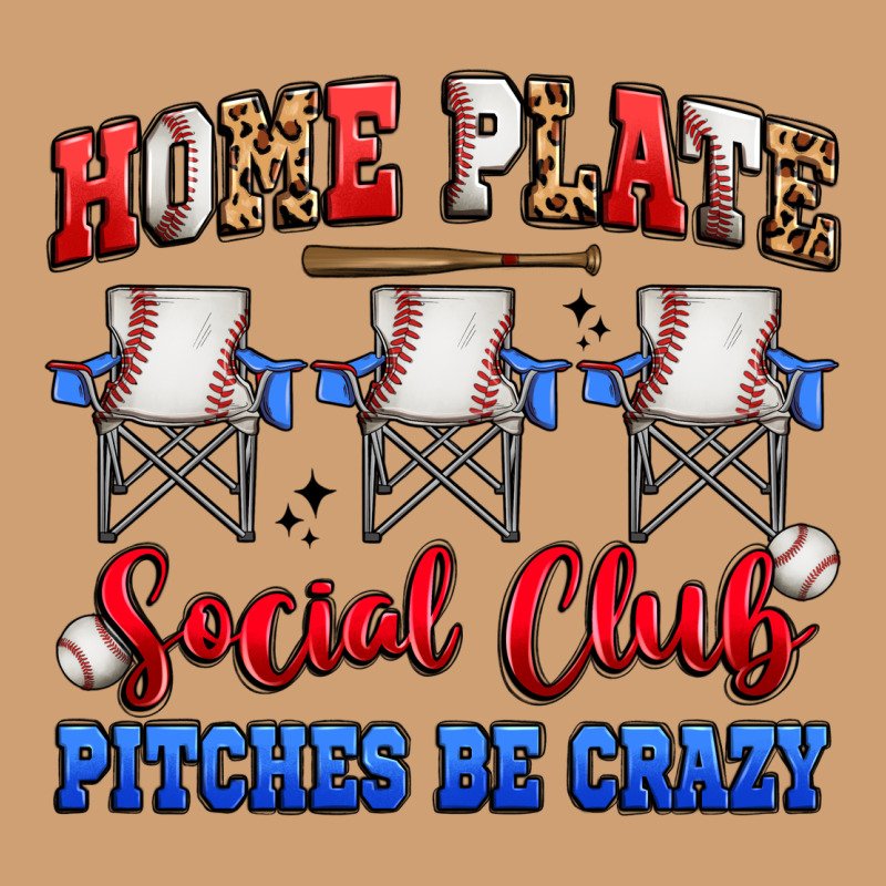 Home Plate Social Club Pitches Be Crazy Vintage Tee by Artiststas | Teevron