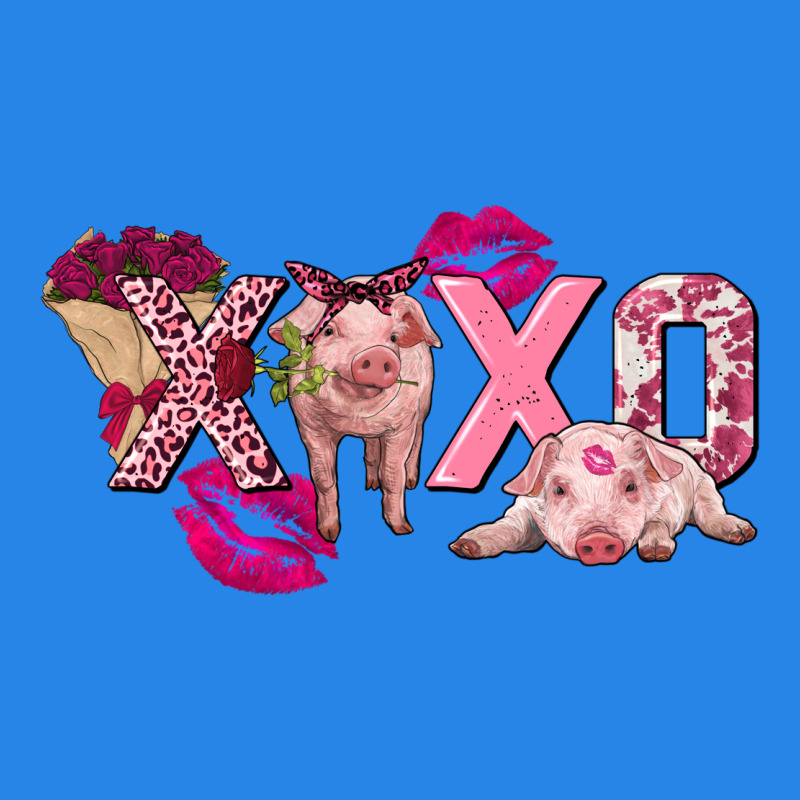 Valentine's Day Pig Xoxo Premium Hoodie by FaDigitalArtStudio | Teevron