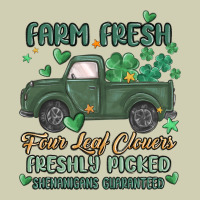 Farm Fresh Four Leaf Clovers Heavy Core Tee | Teevron