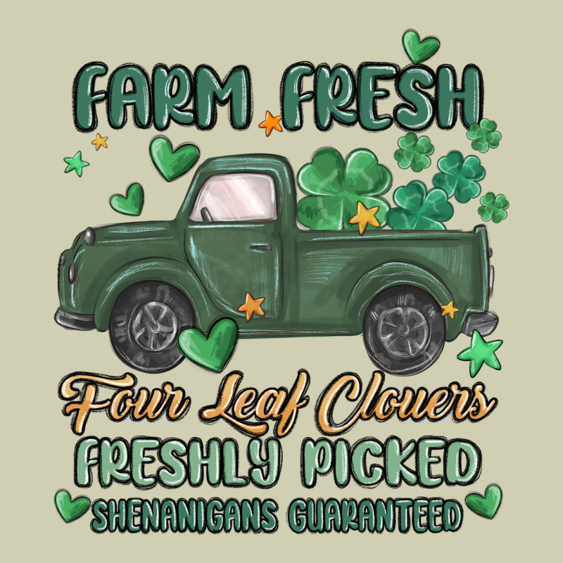 Farm Fresh Four Leaf Clovers Heavy Core Tee by MaliasSmallBusiness | Teevron