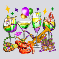 Mardi Gras Wine Glasses Olivia Zipper Hoodie | Teevron