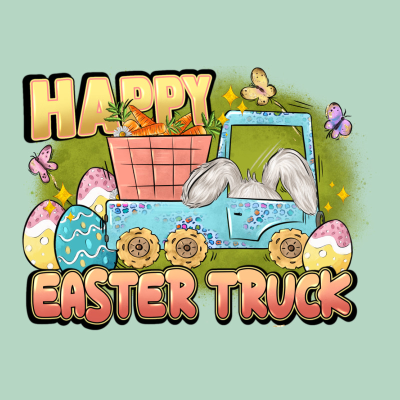 Happy Easter Truck Classic Tee by LillyAllenDesigns | Teevron
