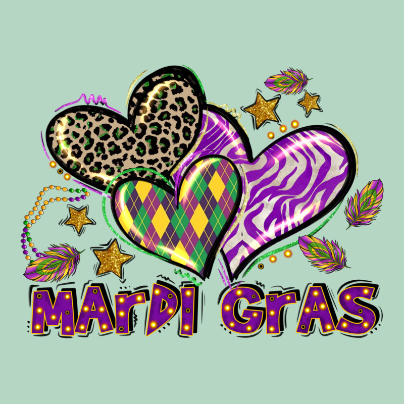 Mardi Gras Heart Classic Tee by LillyAllenDesigns | Teevron