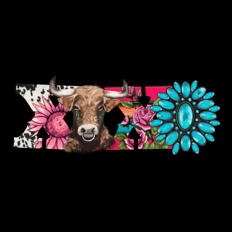 Xoxo Braunvieh Cow Heavy Core Tee by AdoDesignShop | Teevron