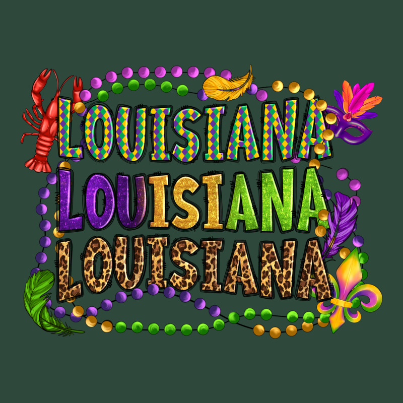 Louisiana Louisiana Louisiana Mardi Gras Zipper Hoodie by OliviaCreatesArt | Teevron